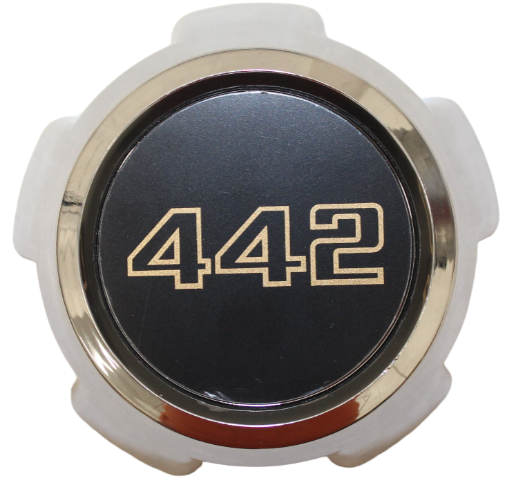Reproduction Plastic Oldsmobile 442 Wheel Center Cap Each